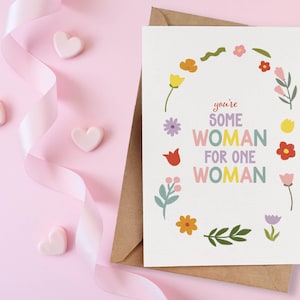 You're Some Woman voor één vrouw/Verjaardagskaart voor Ierse mammies