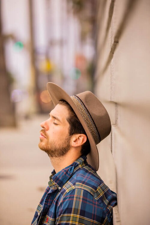 Brimmed Hat Beige made with Alpaca Wool Western Style il_1080xN.3488480781_8miw.jpg main image 2