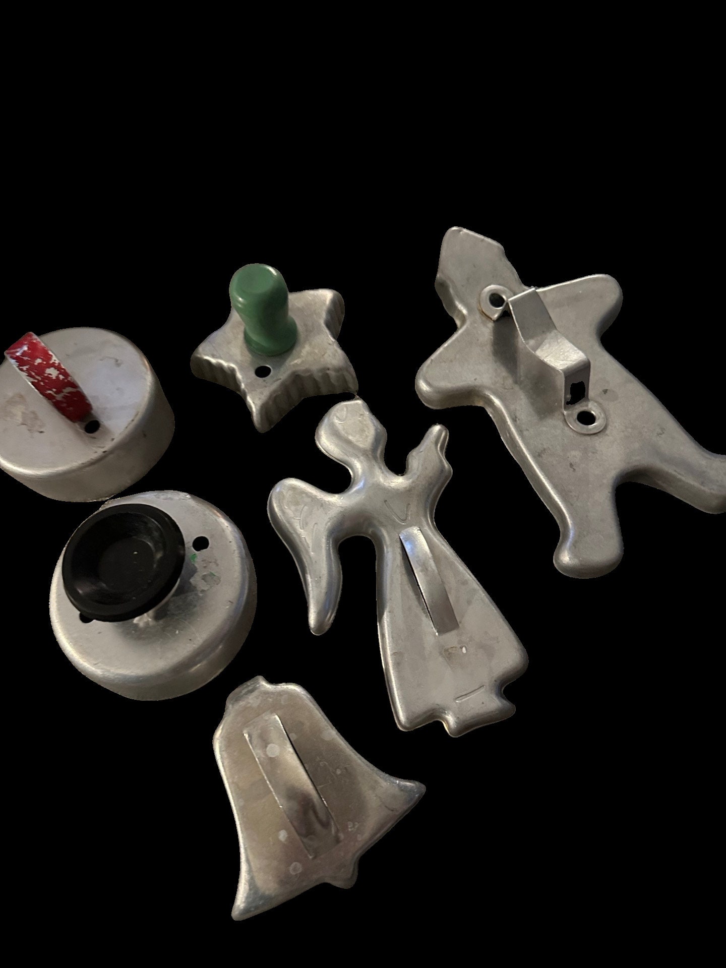 Set of Six (6) Vintage Cookie Cutters