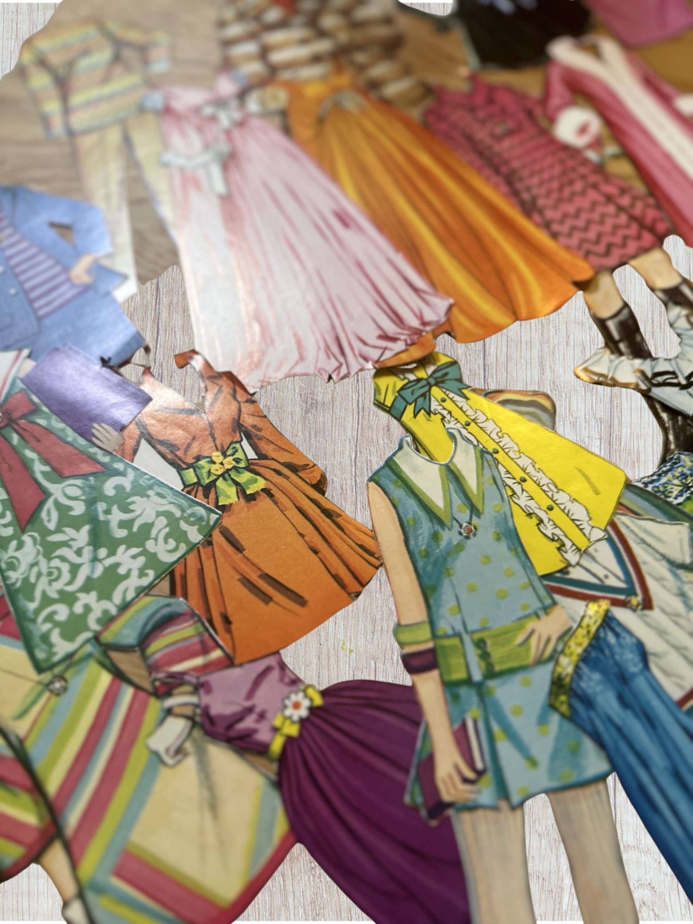 Set of 2 Vintage Paper Doll Sets the Waltons & Green Acres - Etsy