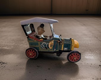 ブリキ バンダイ1960年代 電動 ワーゲンビートル カスタム 1960s