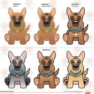 Duitse herder gelaagde SVG. Hond. Pup. Cricut gesneden bestanden. rasecht. lijn kunst. hond. Silhouetbestanden. DXF. png-dxf.