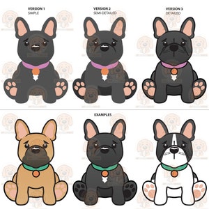 Franse Bulldog gelaagde SVG. Hond. Pup. Cricut gesneden bestanden. rasecht. lijn kunst. hond. Silhouetbestanden. DXF. png-dxf.