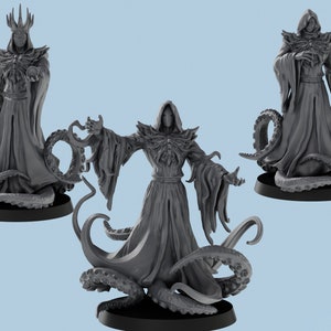 Hastur | 3 Poses |  3D Printed Tabletop Resin Miniatures | D&D TTRPG