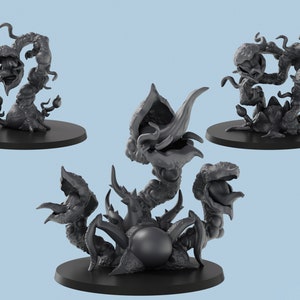 Snapping Plant | 3 Poses | 3D Printed Tabletop Resin Miniatures | D&D TTRPG
