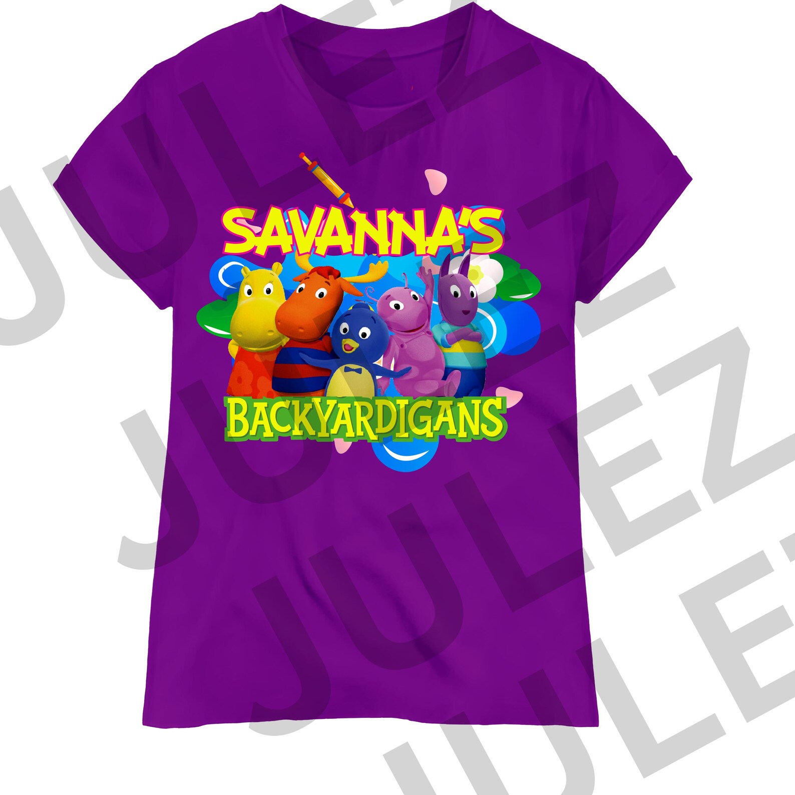 The Backyardigans Themed Birthday Shirts. Family Birthday Shirts - Etsy
