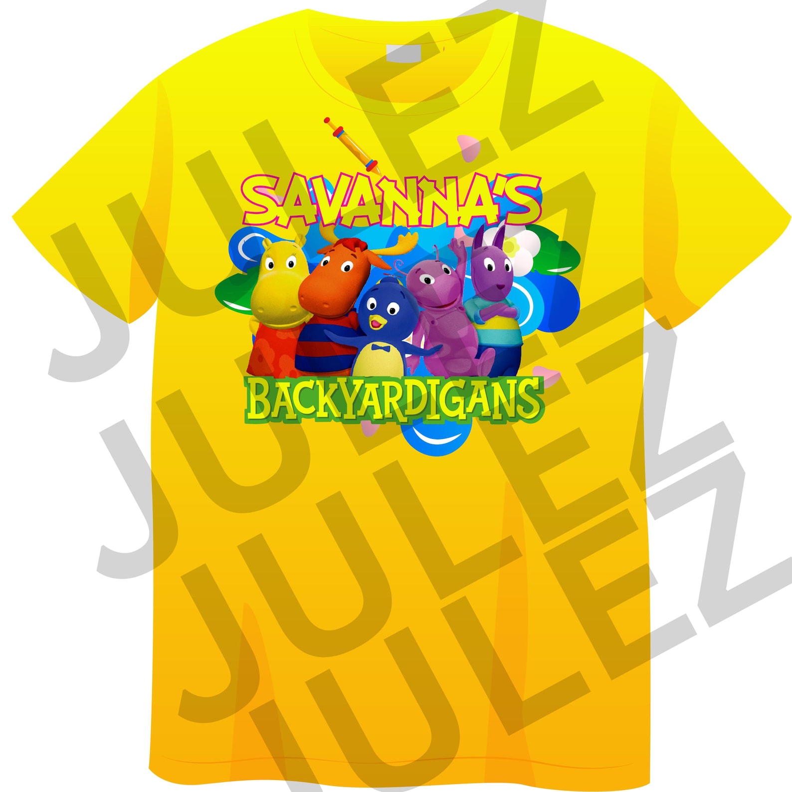 The Backyardigans Themed Birthday Shirts. Family Birthday Shirts - Etsy