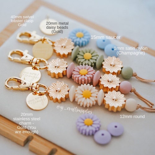 5x 32mm Light Gold Lobster Clasps With Swivel - Superior Key Rings For DIY, Lanyards, Jewelry