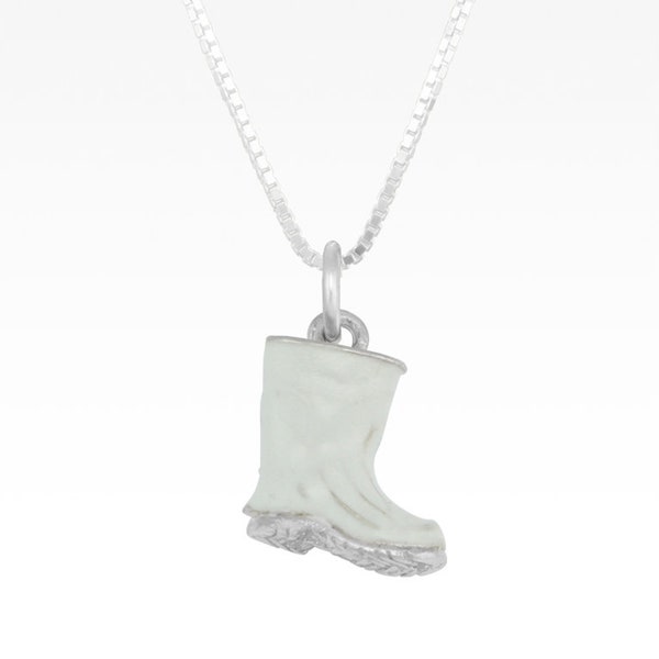 Waterman's Boot Necklace