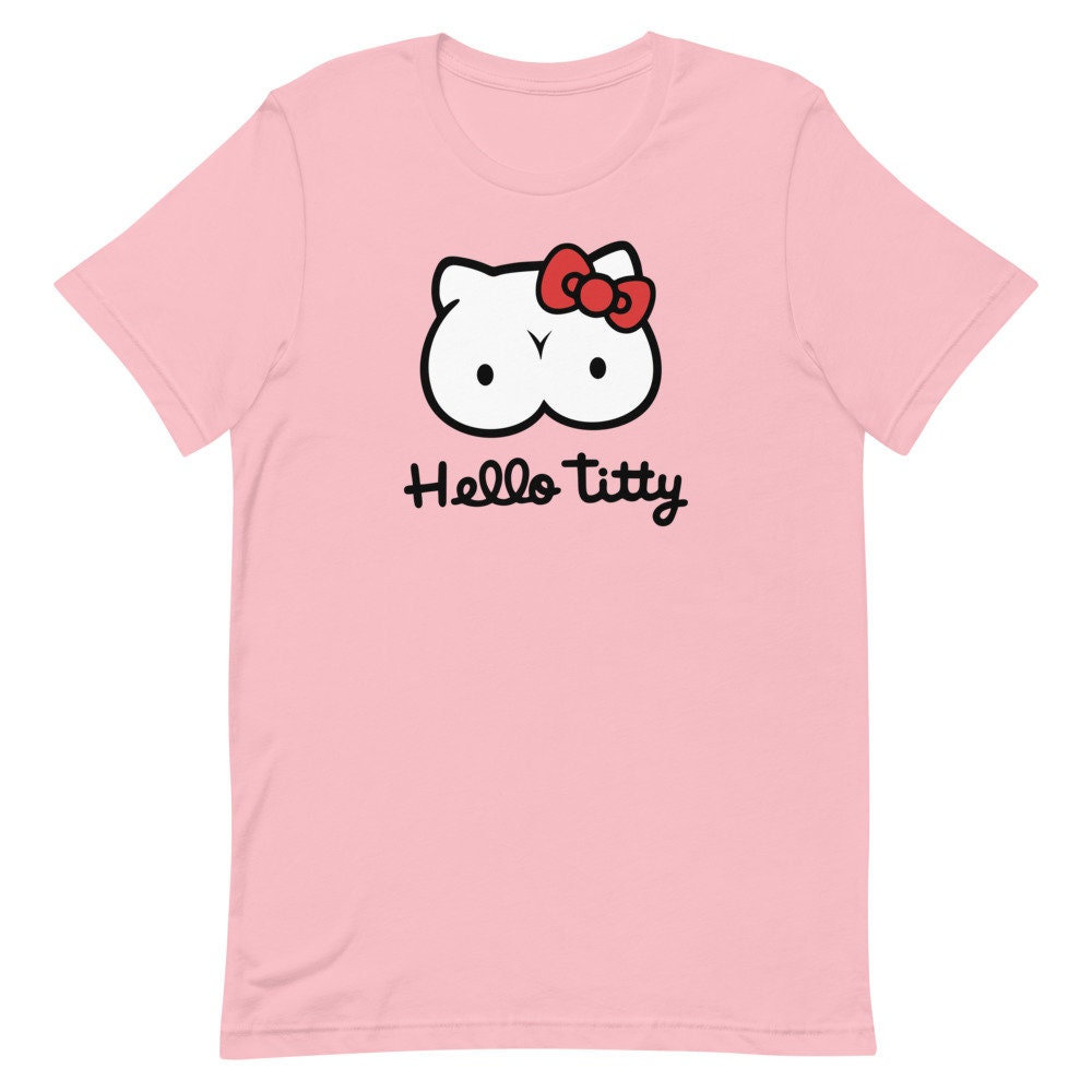 Hello titty sticker best sale