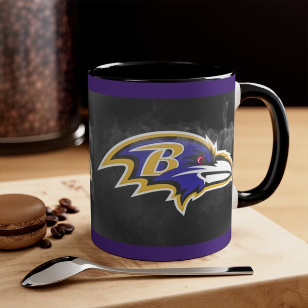 Baltimore Ravens NFL Accent Coffee Mug, 11oz