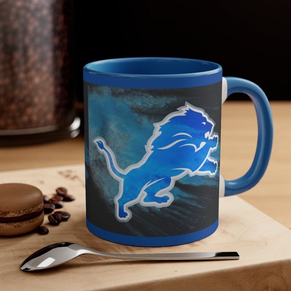 Detroit Lions NFL Accent Coffee Mug, 11oz 