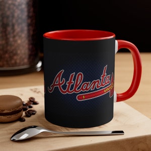 Atlanta Braves MLB Accent Coffee Mug, 11oz