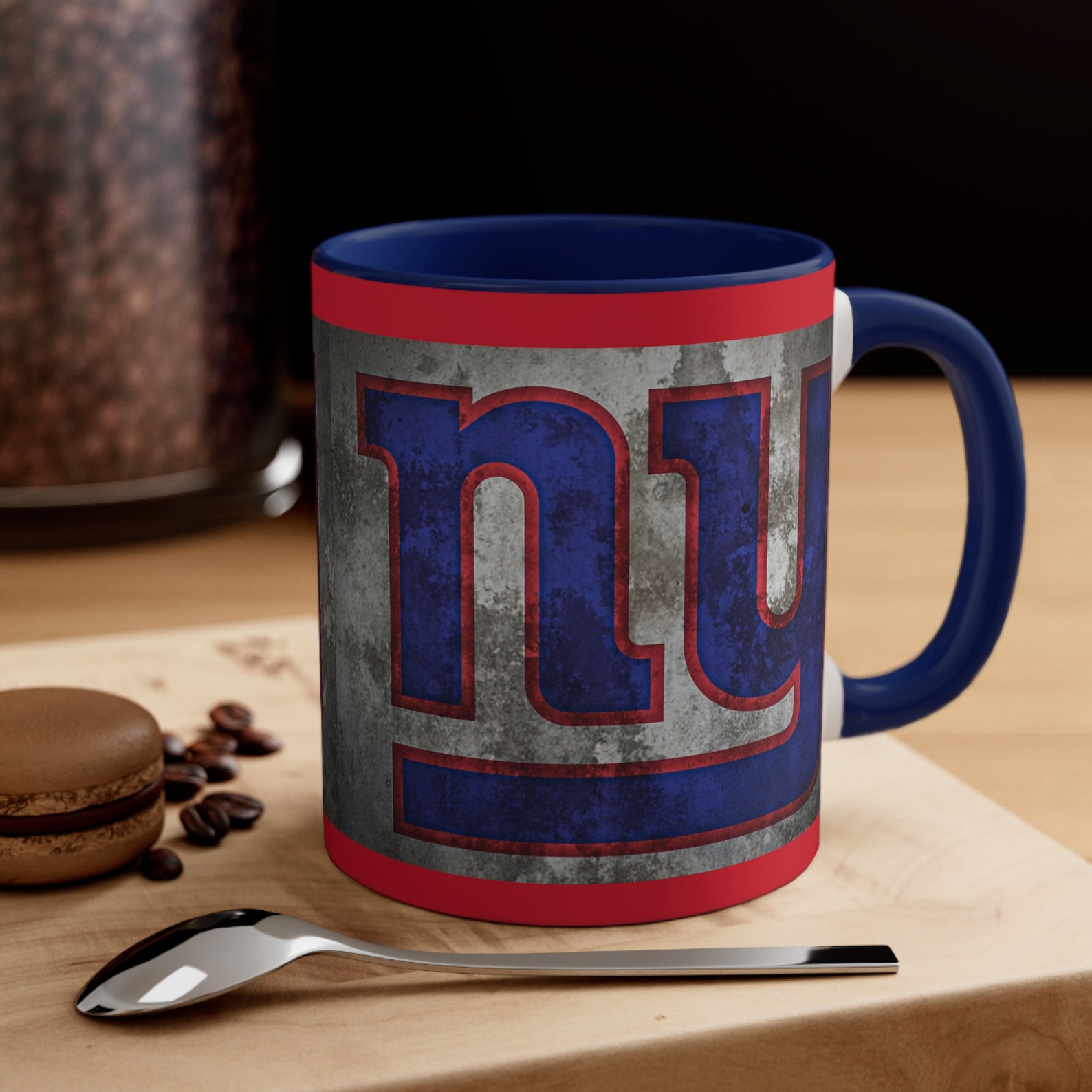New York Giants NFL Accent Coffee Mug, 11oz Etsy
