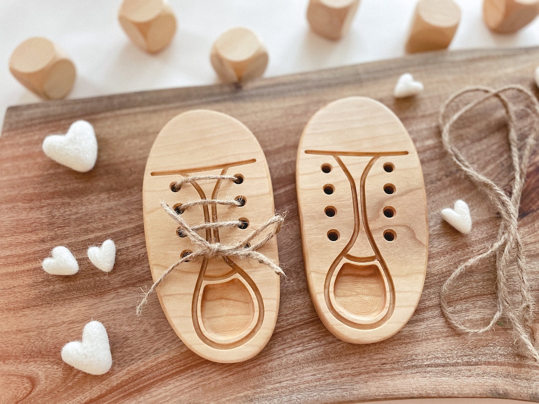 Learn to Tie Your Shoelaces Montessori Homeschool Educational Kindergarten Learn to Tie Shoe