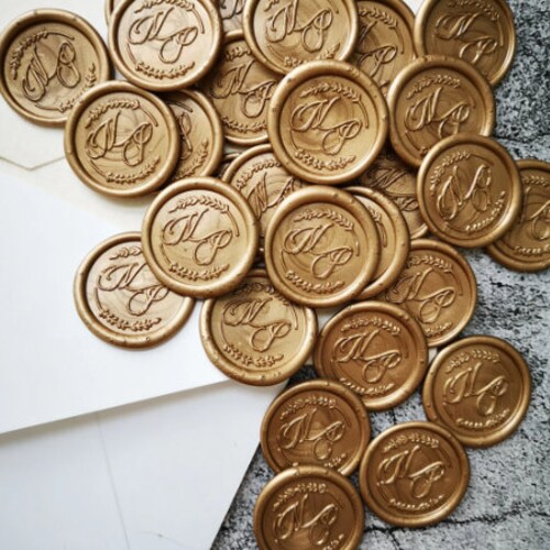 Custom Self Adhesive Wax Seals Personalized Wax Seals Wax Etsy Australia