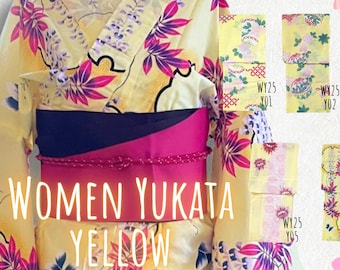 Women's Yukata - Yukata Only (Not Obi) | WY25 Series | Style Y #01-07