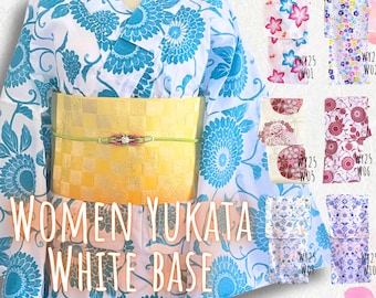 Women's Yukata - Yukata Only (Not Obi) | WY25 Series | Style W #01-10