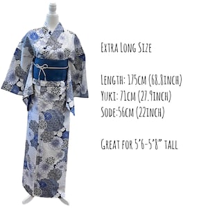 Women&#39;s Extra Long Yukata (Yukata only not Obi included) WXL22-2