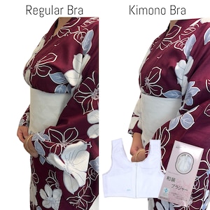 Kimono Bras (White) Hanabisho
