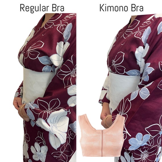 Buy Kimono Bras beige Online in India 