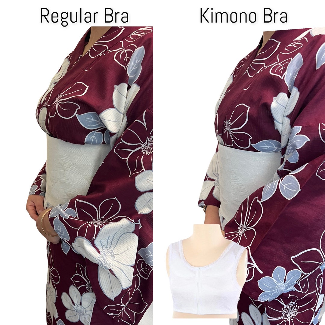 Kimono Bras white Etsy