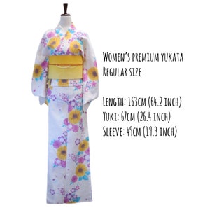 Women&#39;s premium Yukata only ( not Obi included) W22-81