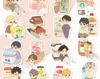 haikyuu stickers etsy