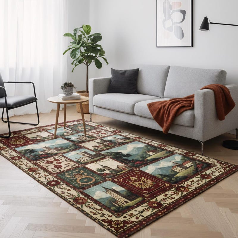 Knight Rug Vintage - Etsy