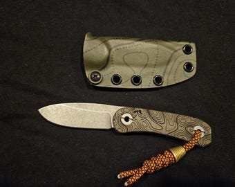 Knafs Lander 4 taco style kydex sheath KNIFE NOT INCLUDED, sheath only or with mounting options.