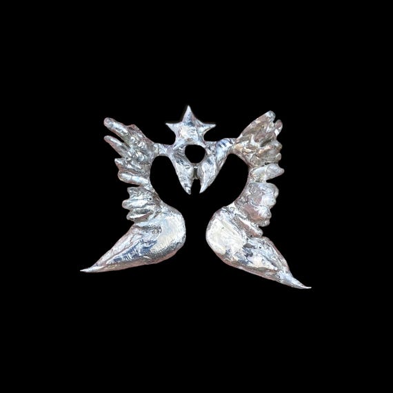 Swan Lovers Necklace