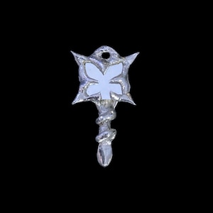 Butterfly Mirror Necklace