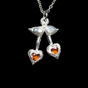 Heart Cherry Necklace