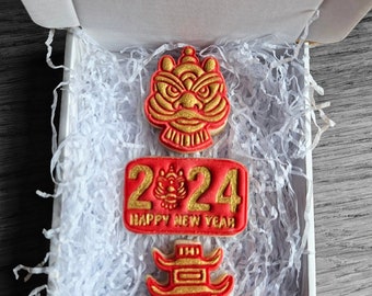 Chinese New Year 2024 Gift - Year of the dragon - Biscuit gift set