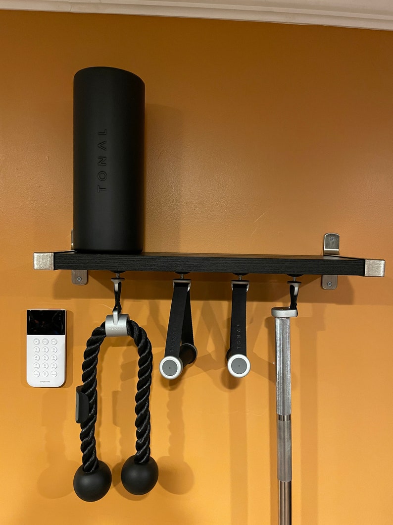 Tonal Shelf W/ 4 Tlock Clips for Tonal Smart Accessories Etsy Australia