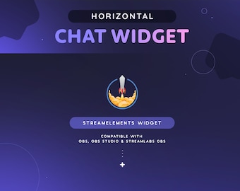 Chat Obs Studio Stream To Website Horizontal Scrolling Chat