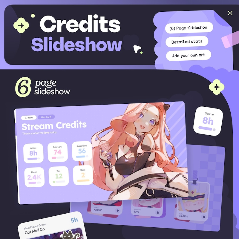 Twitch Counter Widget - Etsy