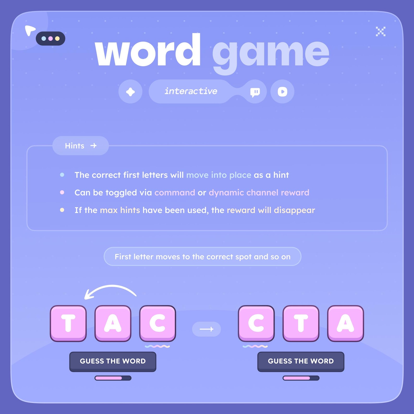 Word Game Widget 1300+ Words, (6) Languages & (15) Categories ...