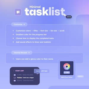 Tasklist Widget — Pomodoro Coworking Timer and To-do List for Streamer ...