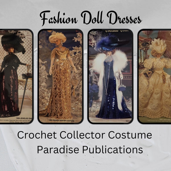Crochet Collector Costume Volumes 95, 99, 100, 101