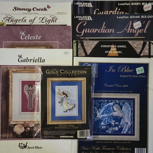 Angels Themed Counted Cross Stitch Patterns and Kits
