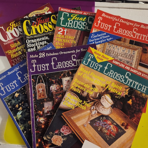 Counted Cross Stitch Magazines, Counted Cross Stitch Patterns, Just Cross Stitch