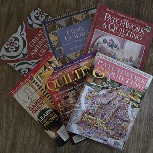 Vintage Quilting,Clever Quarters, Great American Quilts 1994, Patchwork & Quilting, Australian Patchwork and Quilting, American Patchwork