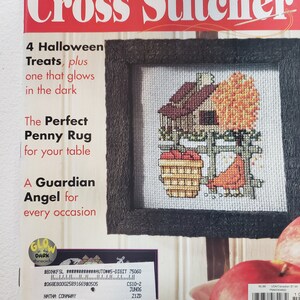 Magazines au point de croix compté, le point de croix, point de croix juste