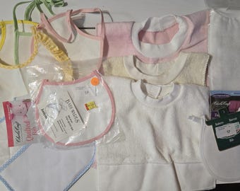 Baby Bibs for Counted Cross Stitch Designs