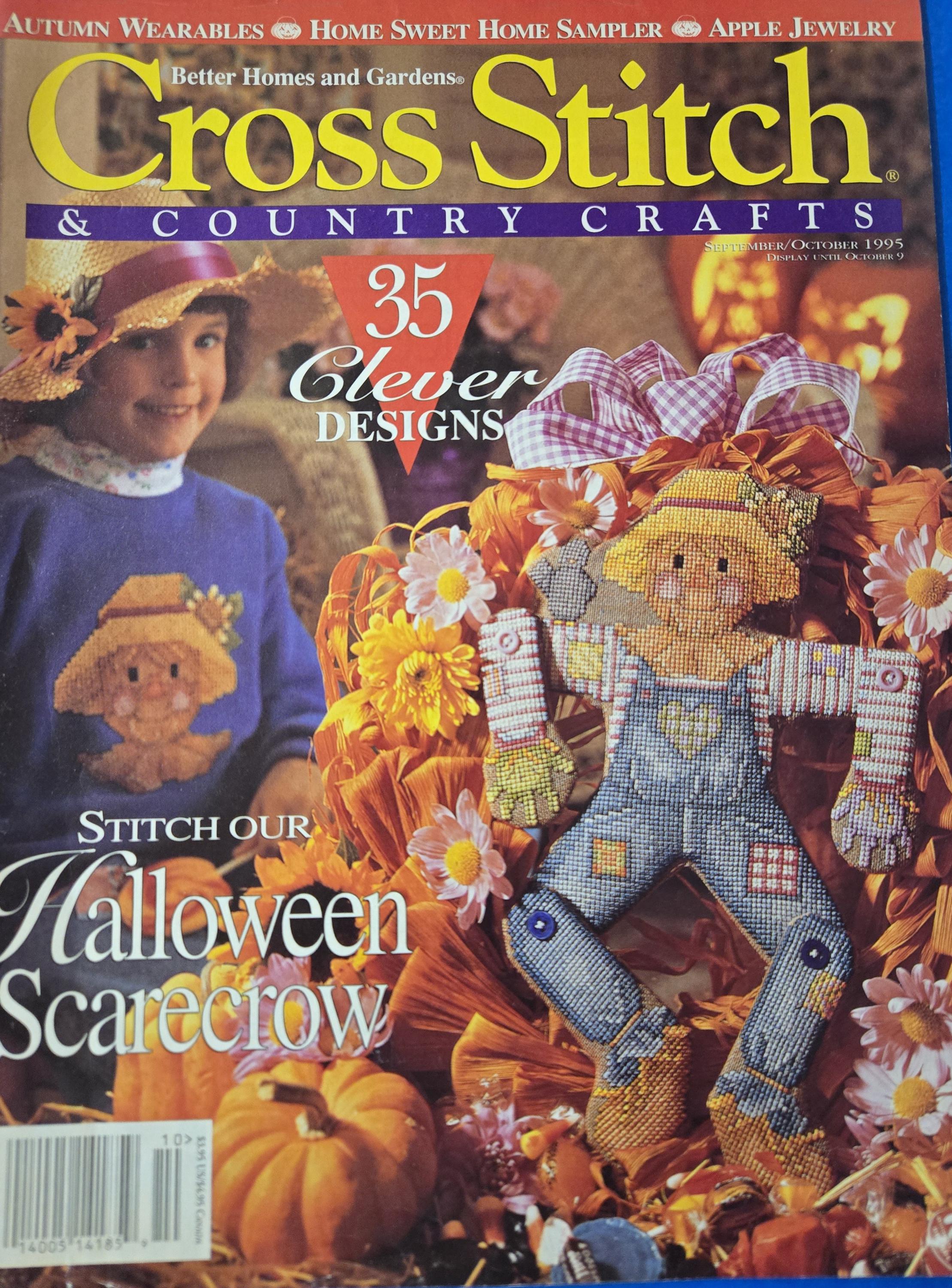 Cross Stitch and Country Crafts Years 1995, 1996 - Etsy