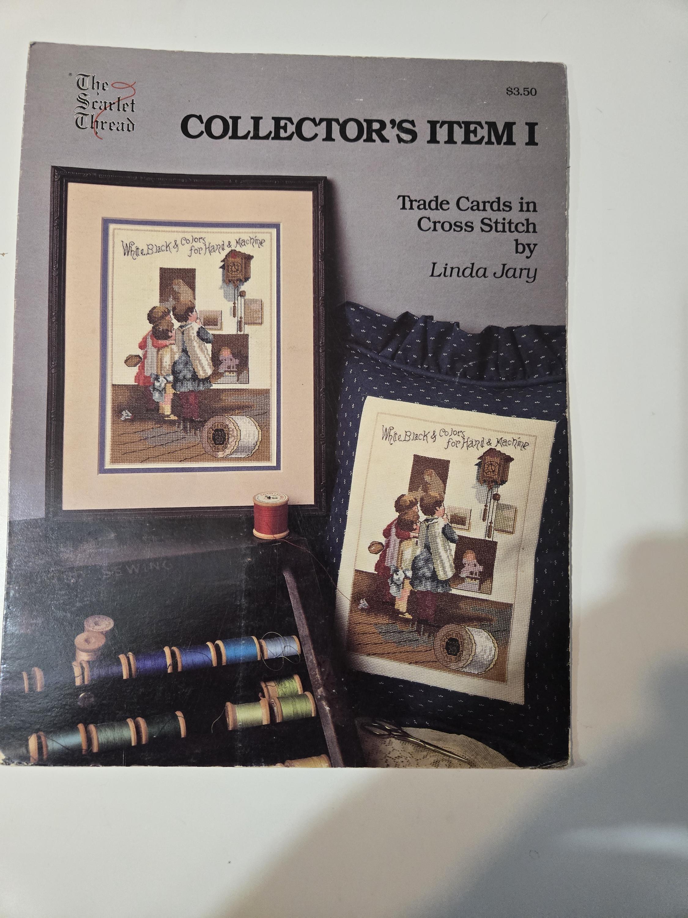 Scarlott Thread The Scarlet Thread Collector Items Trade Cards in Counted Cross Stitch ...