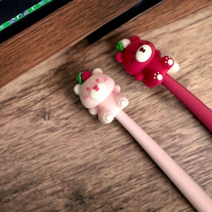 1 pcs Kawaii Bear Stationery Black Ink 0.5mm Gel Pen School Office Supplies Lovely Gift For Children Kawaii Writing Supply