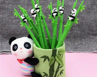 Cute Panda Gel Pen, Kawaii School Stationery (0.5mm)