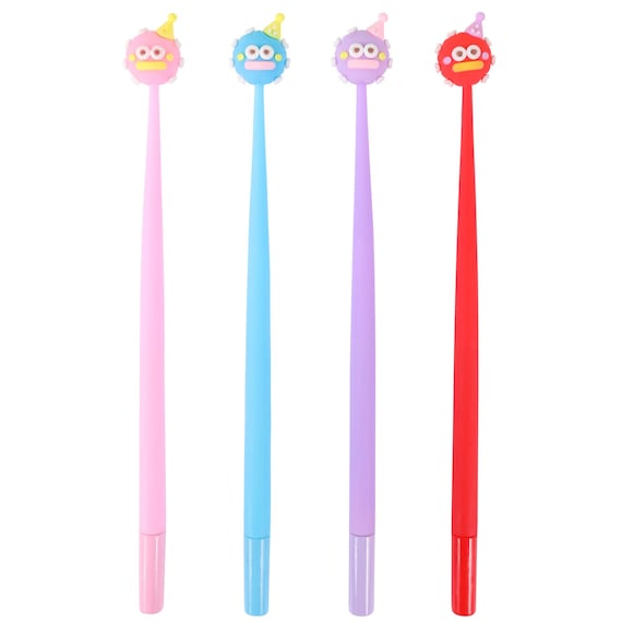 NUOLUX Karotten Stifte 12er Pack - Gel Tintenroller Für Kinder & Büro